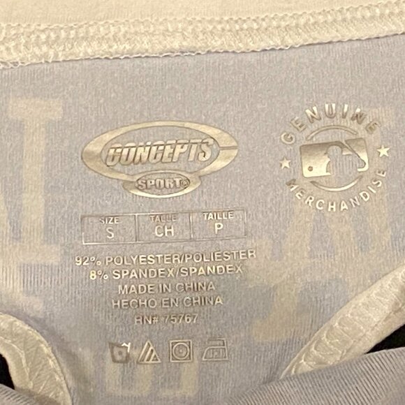 LA Dodgers Breakthrough Ladies All Over Print Knit Thong Panties, Size Small - Picture 4 of 4